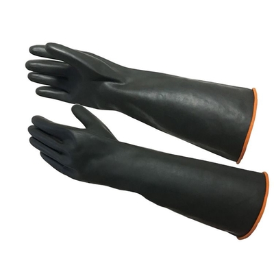 Verdickungs-scharten sich Hochleistungsgummihandhandschuhe 45CM besonders lange Gummihandschuhe