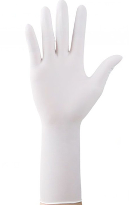 12 Zoll Wegwerfnitril-Handschuh-medizinische wasserdichte blaue Nitril-Prüfungs-Handschuh-