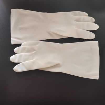 Korrosionsbeständige Nitril-Abwasch-Handschuhe 13 Mil Chemical Resistant Gloves Nitrile