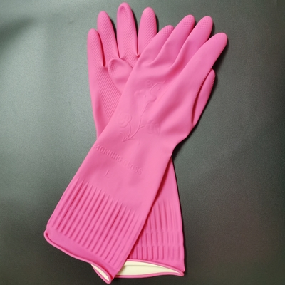 380MM, die besonders lange Stulpen-Latex-Handschuhe Latex anrichten, zeichneten Handschuhe