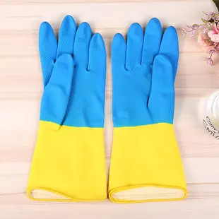 Länge der Latex-Menge gezeichnete Haushalts-Handschuh-Küchen-Abwasch-Handschuh-30-32CM