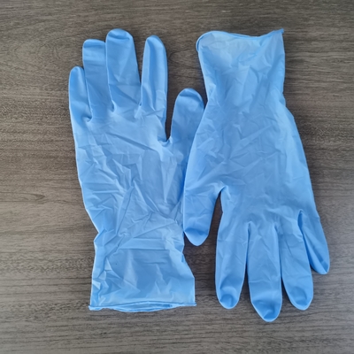 Wegwerfdes nitril-4.5g nitril-Prüfungs-Handschuhe Handschuh-des Krankenhaus-24CM Wegwerf