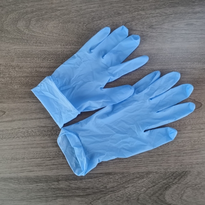 Nitril-medizinische Prüfungs-Handschuhe des Chemikalienbeständigkeits-Wegwerfnitril-Handschuh-23cm