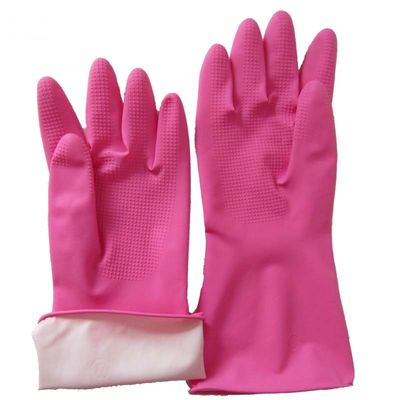Latex extra lange Reinigungshandschuhe chemikalienbeständige flexible wiederverwendbare Handschuhe geeignet für mehrfache Reinigungsanwendungen