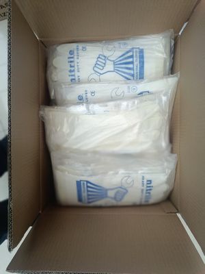 Wasserdichte Nitril-Geschirrspülhandschuhe, chemikalienbeständig, mit individuellem Logo, bieten dauerhaften Schutz bei Reinigungsarbeiten