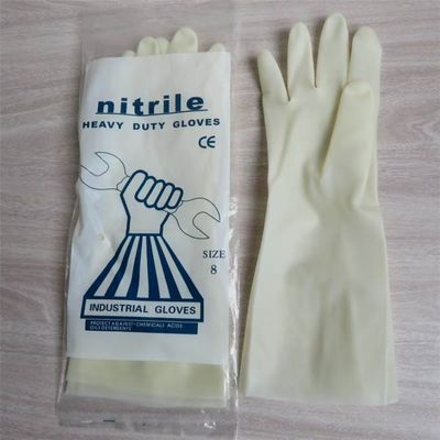 Schwere Latexhandschuhe 65 Gramm pro Paar Strapazierfähige Schutzkleidung für die Hände Geeignet für industrielle Anwendungen Chemikalienbeständig