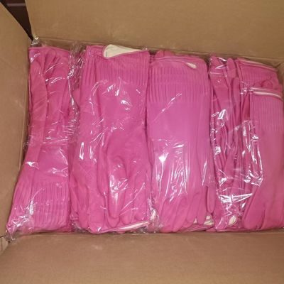 Lösungsmittelbeständige extra lange Reinigungshandschuhe, chemikalienbeständig in den Größen S, M, L, XL, langlebiger Schutz für Industrie und Haushalt